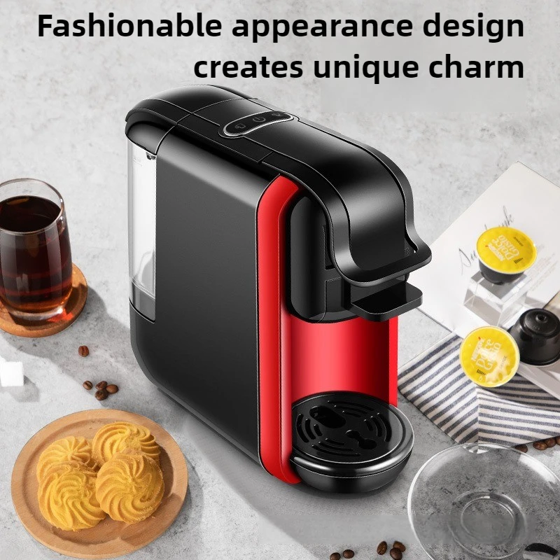 Heatable Italian Capsule Coffee Machine Home Small Office American All-in-one Machine Automatic Coffee 19Bar Pumped