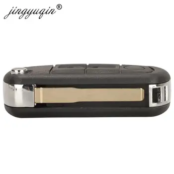 Keyforkess 315/433MHz ID46-PCF7941 Chip 3B Flip telecomando portachiavi per auto per RANGE ROVER Sport Land Rover Discovery 3 chiave completa - Jingyuqin 315 433MHz ID46 PCF7941 Chip 3B Flip telecomando portachiavi per auto per RANGE ROVER