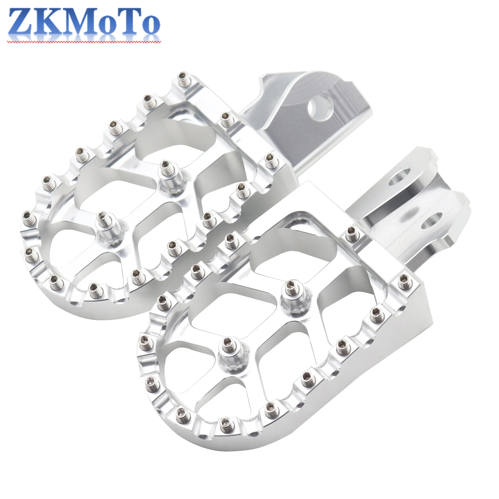 CNC Aluminum Foot Pegs Rests Pedals Footpegs Bracket For Sur Ron Surron Sur-Ron Light Bee X & Light Bee S Electric Motorcycle motorcycle accessories,motorcycle footrests,motorcycle foot pedals