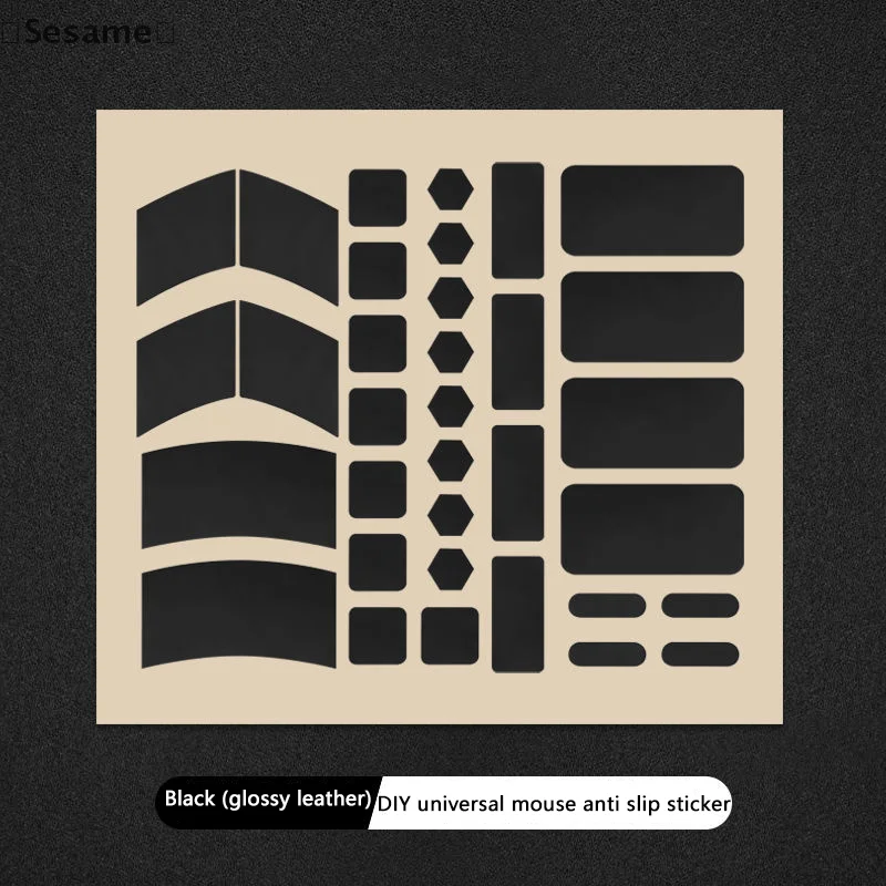 미끄럼 방지 땀 흡입 마우스 그립 테이프 스케이트 스티커, E 스포츠 게이머용 범용 게이밍 무선 마우스용