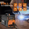 MIG Welder,6 in 1 Gas MIG/Gasless Flux Core/Stick/Lift TIG/Spot Welding/Spool Gun Compatible Aluminum,Multi Process Welder 2