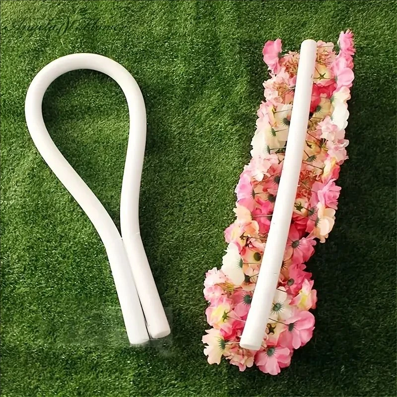길이 200cm 직경 4cm 5cm 폼로드 아치 인공 꽃꽂이 폼 장식 다목적 무작위 DIY 크기 폼
