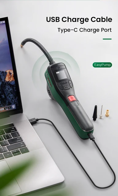 BOSCH Pompe à air comprimé à piles EasyPump (10.3 bars, 1 batterie