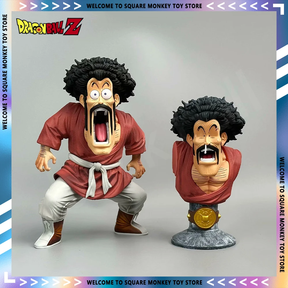 

Dragon Ball Z Anime Figure Mister Satan Replace Head Hercule 15cm Figurine Model Pvc Collection Doll Action Figures Toys Gifts
