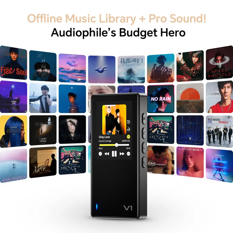 バリエーション V1 EZHiFi&TempoTec HiFI 音楽プレーヤー、デジタル