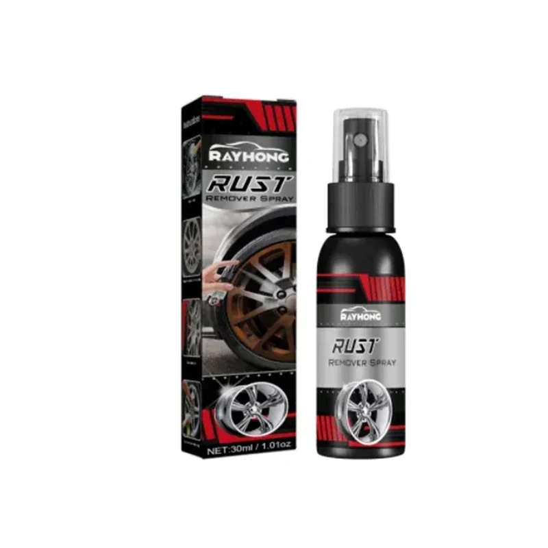 Rust Remover Spray 100ML Car Maintenance Iron Powder Cleaning Super Multi Purpose MetalSurface Chrome Paint