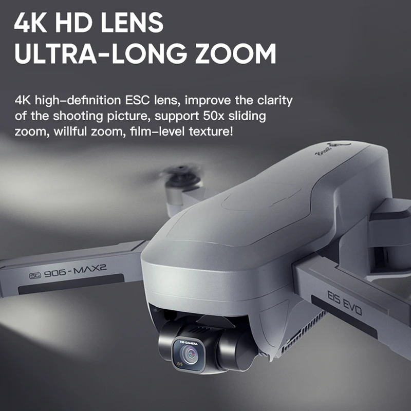 SG906 MAX 1 / Pro 2 Professional FPV 4K Camera Drone with 3