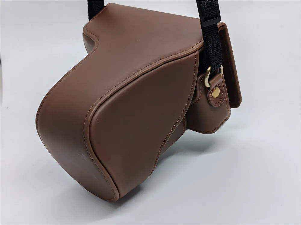 レザーカメラケース,canon,eos m10,m200,m100,m,15-45mmのフル