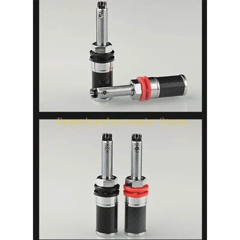 G8DB 팩 2pcs 바나나 플러그 소켓 커넥터 스피커 바인딩 포스트 앰프 로듐 도금 롱 타입 HIFI 스피커 터미널