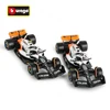 Bburago 1:43 2023 Monaco Mclaren MCL60 F1 Formula Car Die Cast Vehicles Collectible Model Racing Toys 4