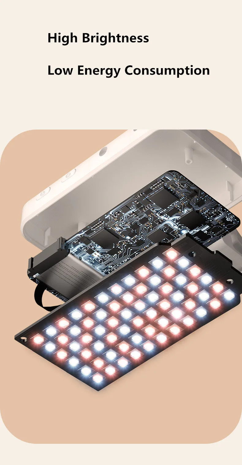 Video Konferenz 6500KPortable LED Video Licht Cube Laptop Computer Webcam Licht Zoom Anruf Beleuchtung mit Clip für Live-Streaming – Detail 12