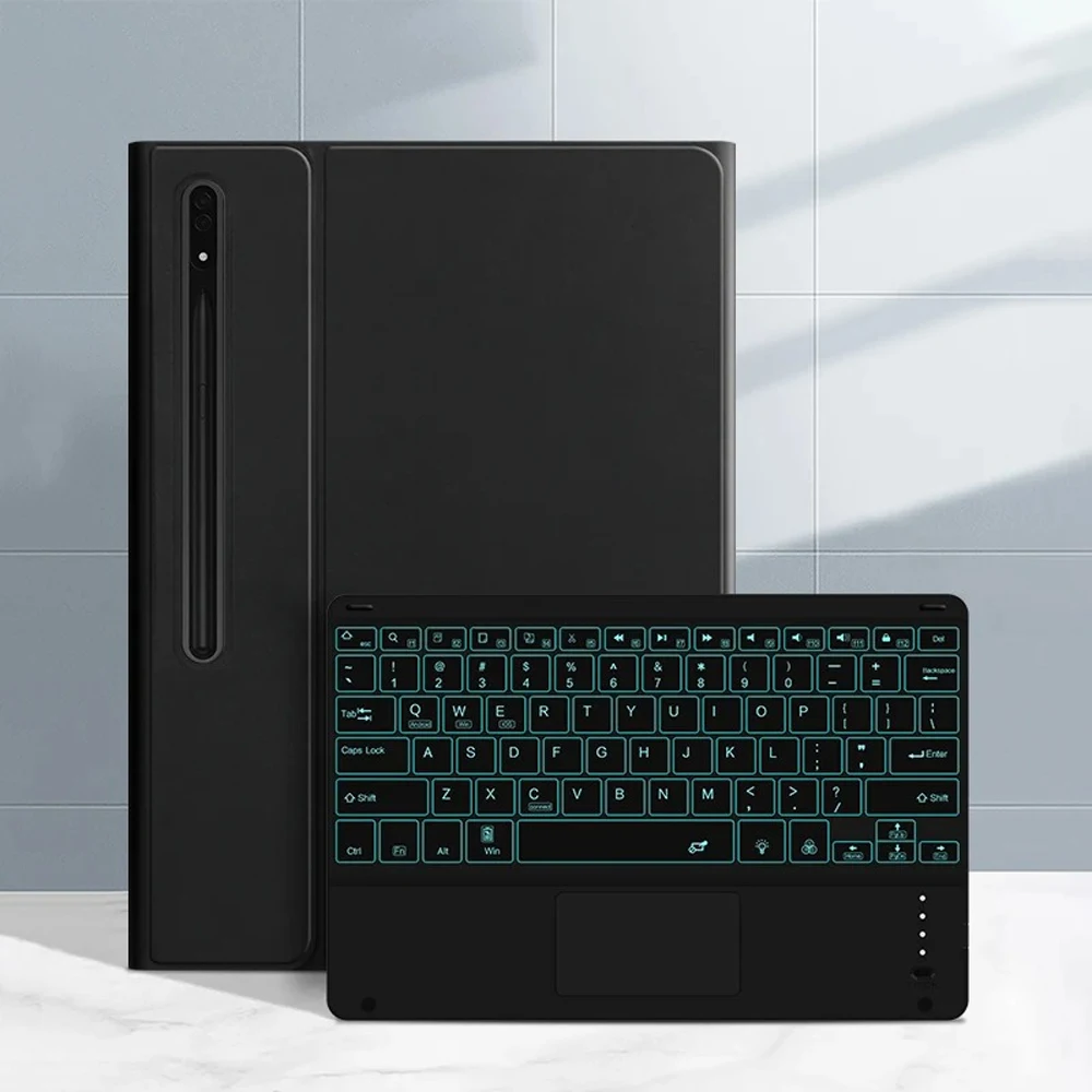 Premium Bluetooth Keyboard Cover for 11-Inch Tablet with Magic Keyboard Functionality
