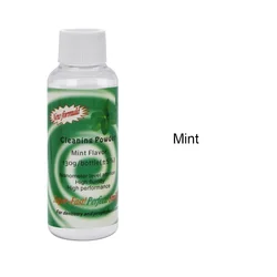 Dental Air Prophy Cleaning Powder - Mint Lemon Flavored Whitening Essence, 130g (Dark green)