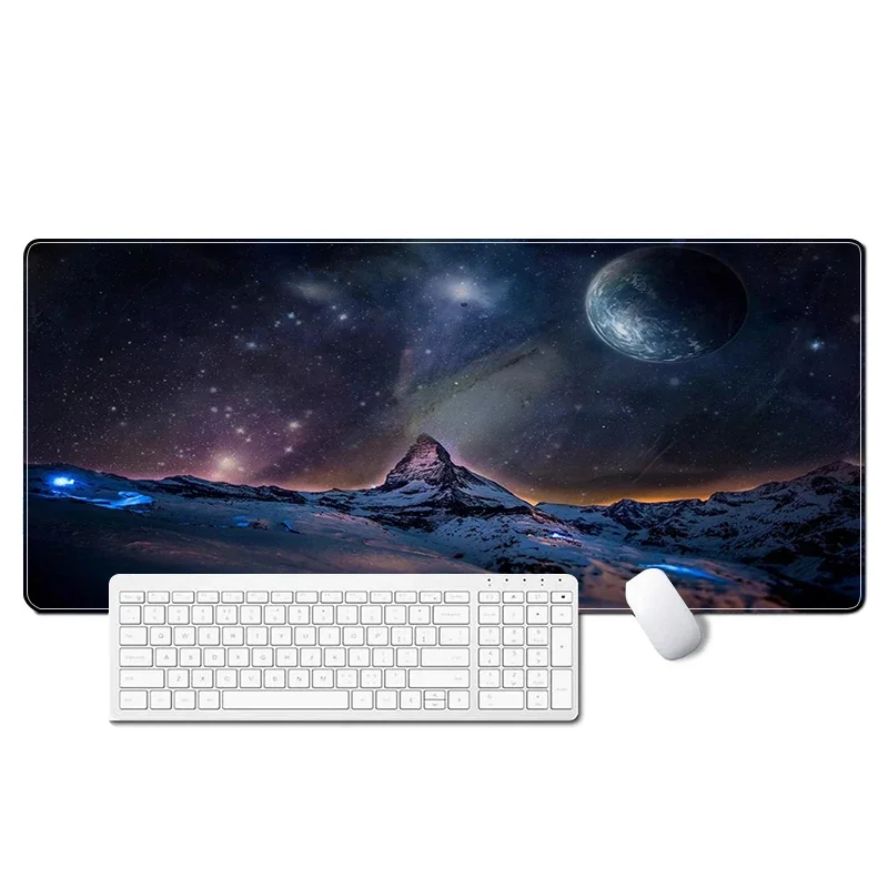 

Gaming Mouse Pad Galaxy Gamer Cabinet Keyboard Computer Desk Mat Xxl Rubber Non-slip Pc Mats Office Accessories Galaxia Mousepad