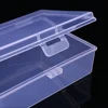 Plastic Storage Box Jewelry Case Mini Boxes Card Container Transparent Box Classic Portable Storage Supplies 4