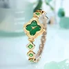 Luxury Woman Wristwatch Steel Green Rhinestone Waterproof Quartz Hand Clock Gift for Her Pointer Ladies Bracelet Watch Diamond 3