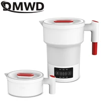DMWD Folding Electric Kettle Portable Compression Foldable Water Bolier Silicone Thermo Coffee Tea Pot Temperature Control 220V 1