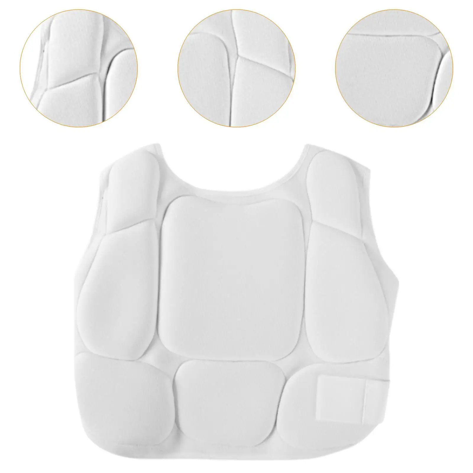 Karate Chest Guard EVA Rib Protector Armour for Mma Rugby Sparring Training