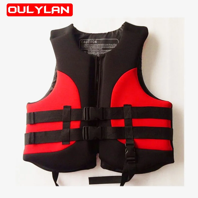 

Oulylan Life Jacket Adult Kids Life Vest Water Safety Fishing Vest Kayaking Boating Swimming Surfing Drifting Safety Life Vest