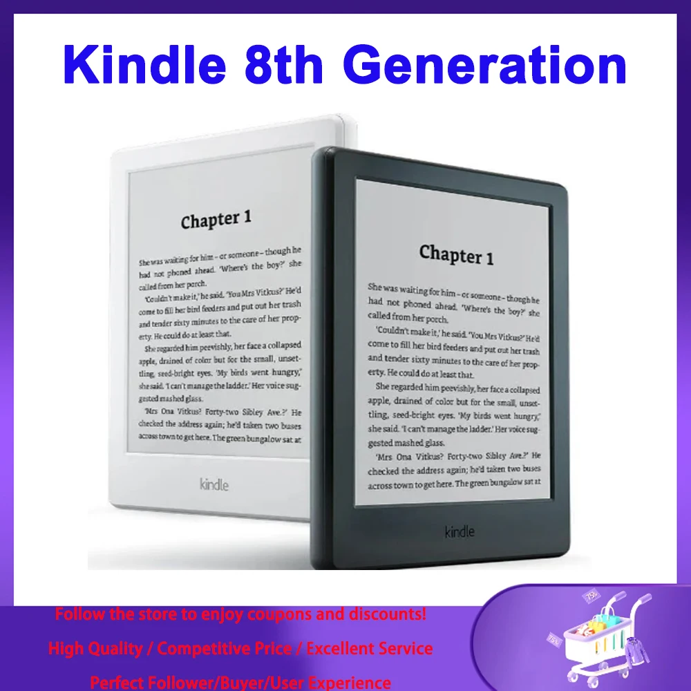 4GBEreaderKindle8thGenerationwithoutBacklightKindle8thGenE