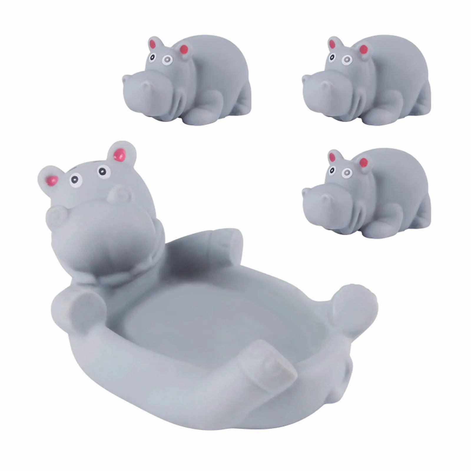 Playing Water Toys Parent Child Sand Molding Building Kits Beach Toys Children Fun Hippo Swimming Pool Inflatable Accessories