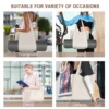 Yoga Mat Bag Large Capacity Washable Foldable Lightweight Pilates Mat Case Bag Durable Canvas Carry Bag for Fitness Dance Gym 6