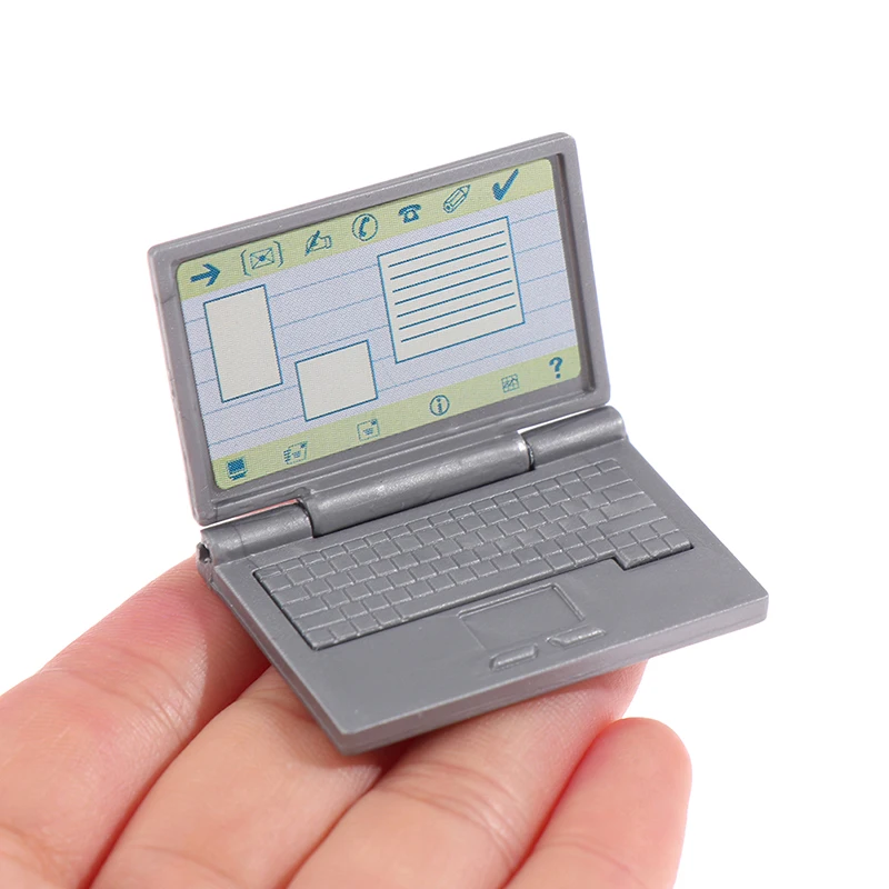 Mini Laptop, Tablet & Handy Spielzeug – 1/12 Puppenhaus Zubehör Für Barbie & Dollhouses