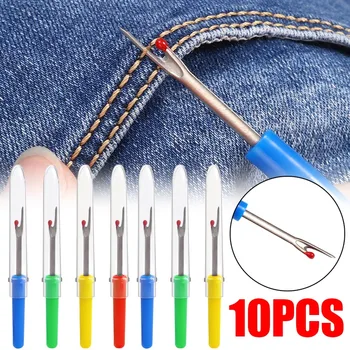 재봉 솔기 리퍼, 다채로운 재봉 스티치 스레드 언피커, 옷 바지 와이어 스트리퍼 스레드 커터, 크로스 스티치 도구, 1 개, 10 개