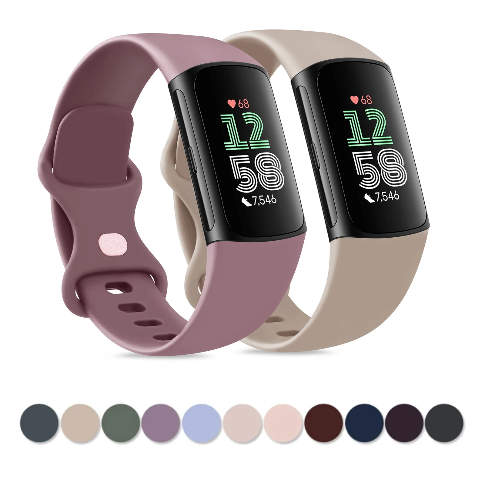 Soft TPU Sport Wristband - Breathable Smartwatch Bracelet Accessory