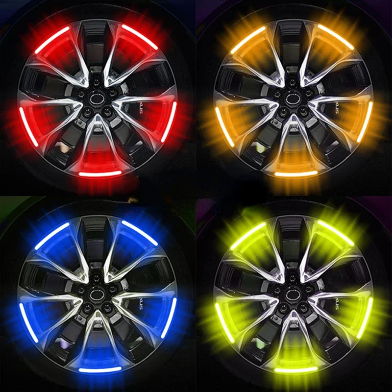 

Новинка, 20 шт., аксессуары для автомобиля, декоративные полосы для общего использования в шинах для велосипедов, автомобилей и мотоциклов