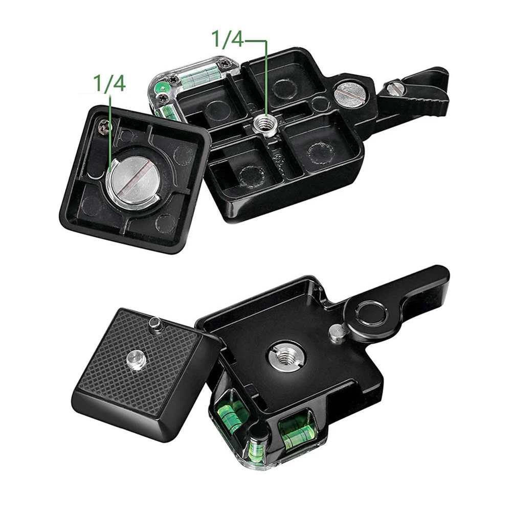 QR40 카메라 캠코더 DSLR 카메라 삼각대 모노포드 볼헤드용 퀵 릴리스 플레이트