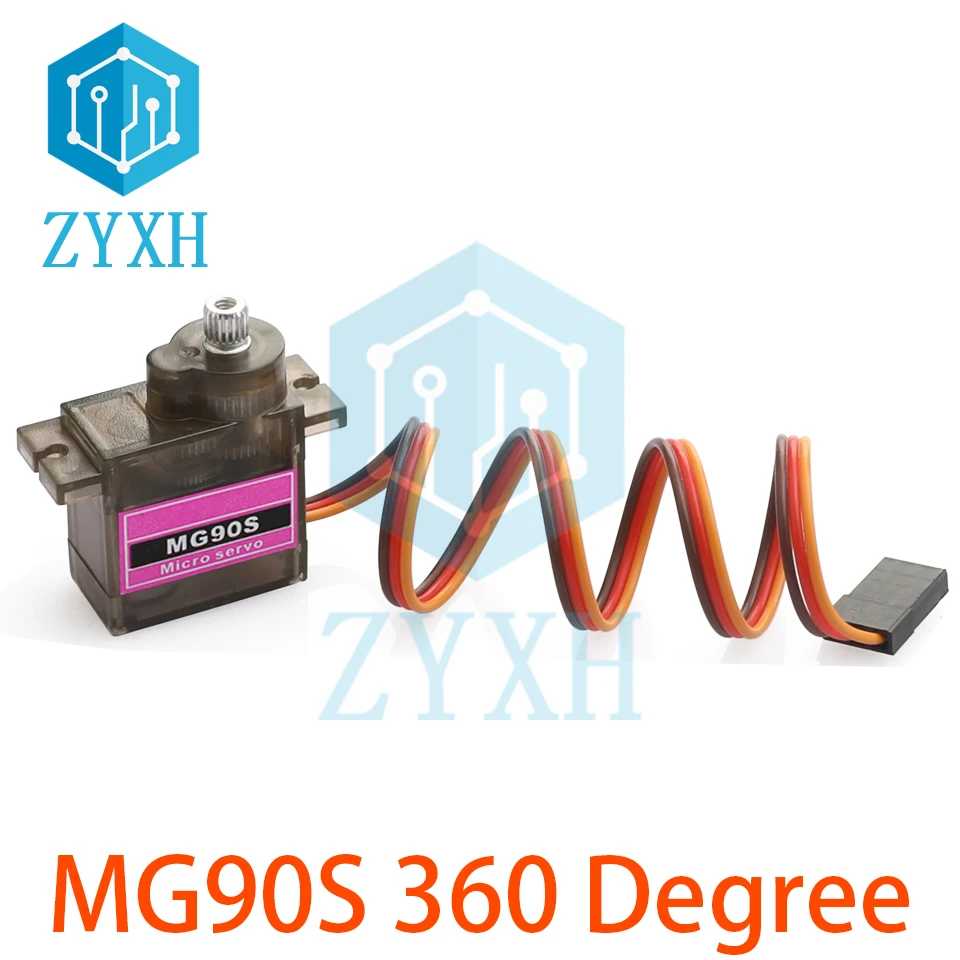 Enhanced Metal Gear Digital and Analog Servo - 2.2KG Torque, Multi-Degree Rotation