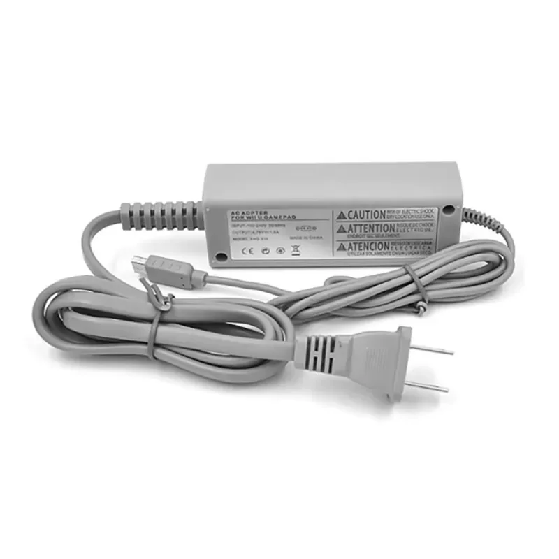 100-240V AC Charger for Wii U Gamepad Controller US/EU Plug AC Adapter Power Supply Adapter
