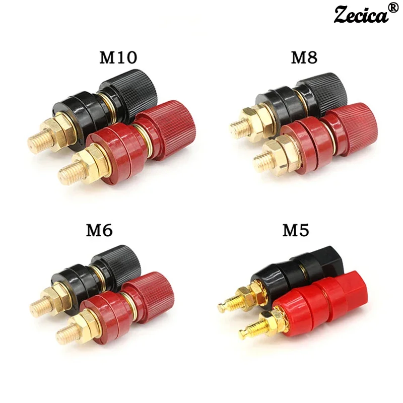 Terminal De Anillo Con Tornillo (Cobre Niquelado) Para Cable De Batería – M5, M8, M10 (10 A 35 Mm²)