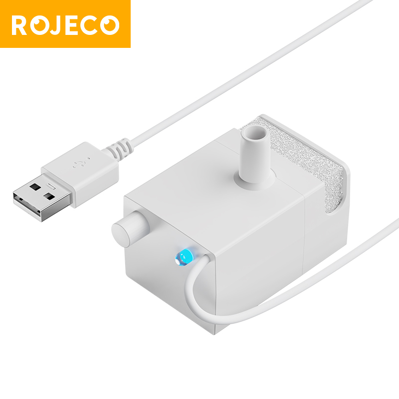 ROJECO Cat Water Fountain Water Pump For 1.5L Transparent Pet Water Fountain Pump Drinking Drinker Replacement Pump Accessories