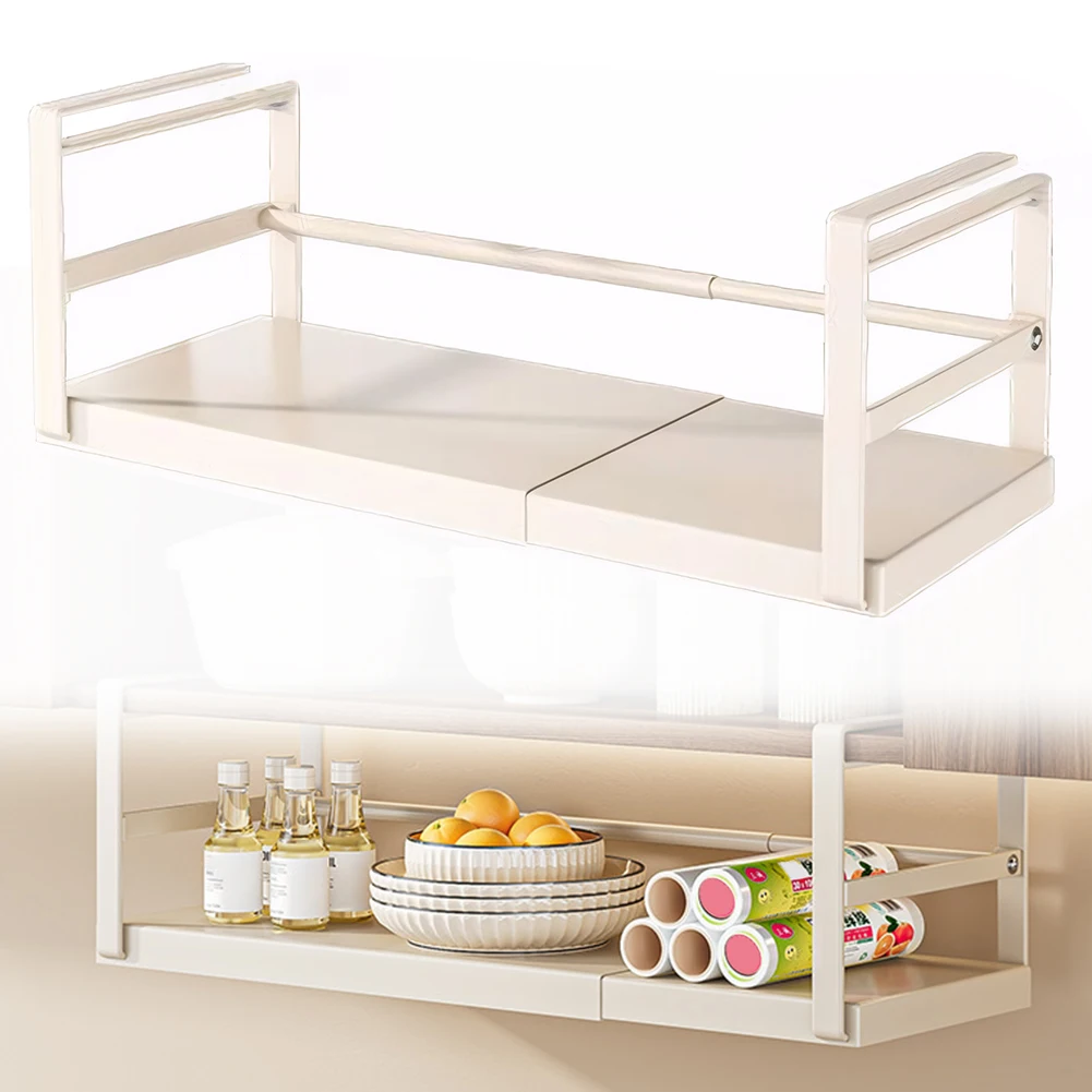 Iron Under Shelf Storage Baskets for Kitchen Pantry Organization