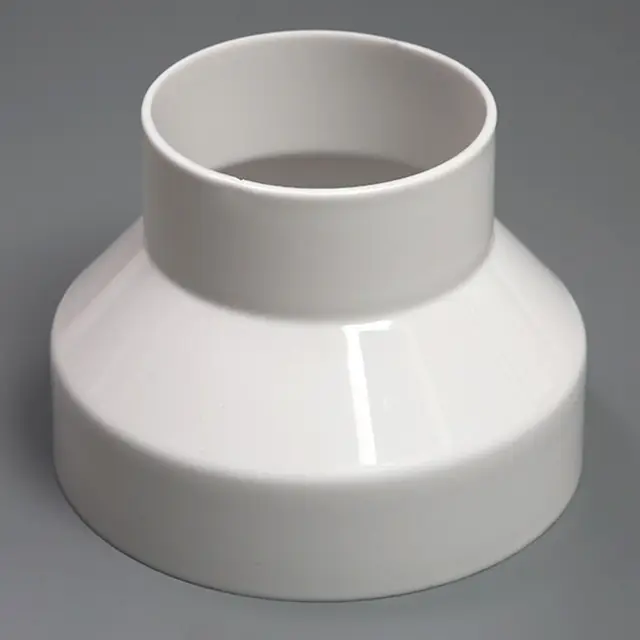 Sistema De Conductos De Ventilación De Plástico, Tubo Redondo, Conector