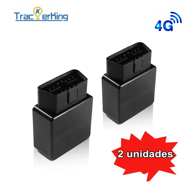 2units TrackerKing OBD2 4G Mini GPS Tracker DK22 OBD Tracking Plug & Play Alarm Locator Google Map APP Car Monitor gps tracker,car tracker