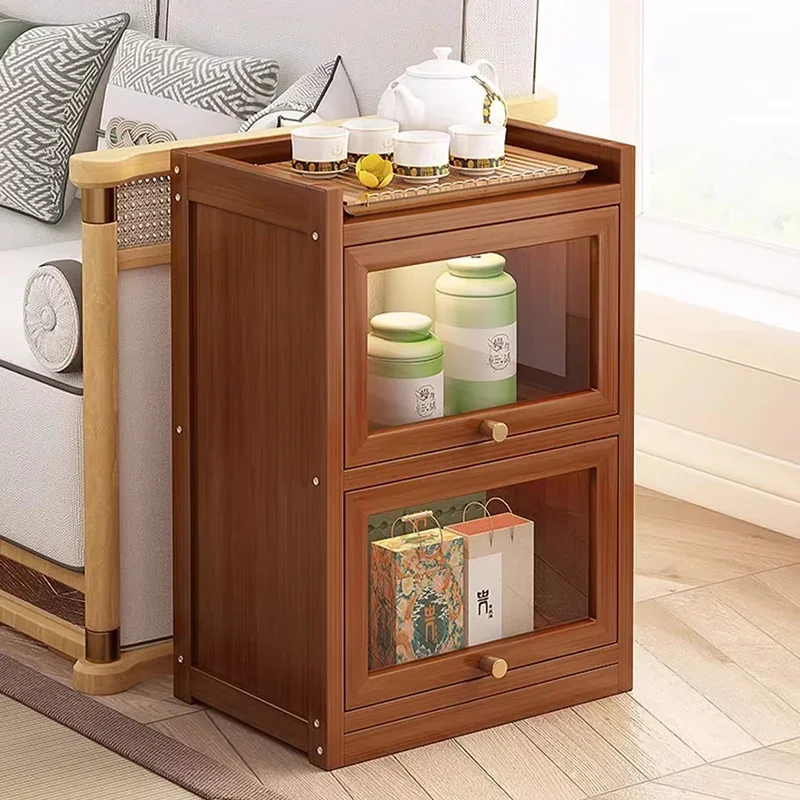 Organizer Room Sideboard Coffee Corner Cupboard Credenza et Dining House Kitchen Side Board Cabinet Showcases Full Furniture