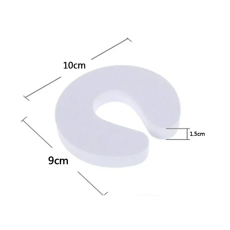 Door Stopper Silicone Door Stopper Door Stopper Bumpers Door Finger Pinch Guards 1PC Soft Foam Door Stopper