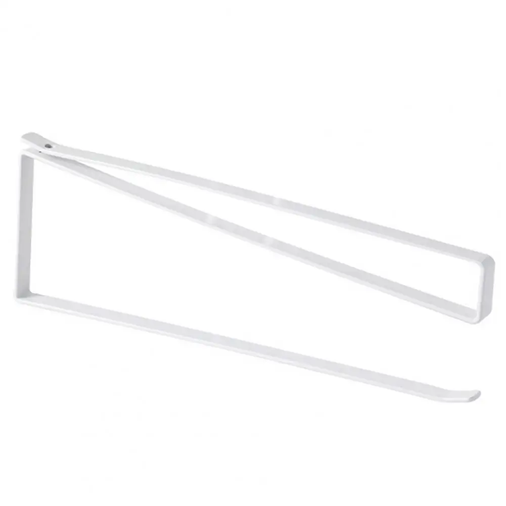 

Wall-mounted Towel Rack Stainless Steel Roll Paper Holder with Punch-free Installation Anti-slip Design High Load for Organizing
