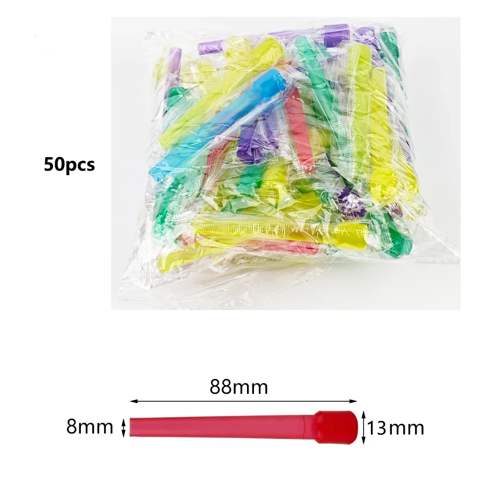 Mouthpiece Colorful Disposable 100pcs/Pack Drip Tip Hookah Shisha Pipe Sheesha Narguile Chicha Hose Handle Mouth Accessories 6
