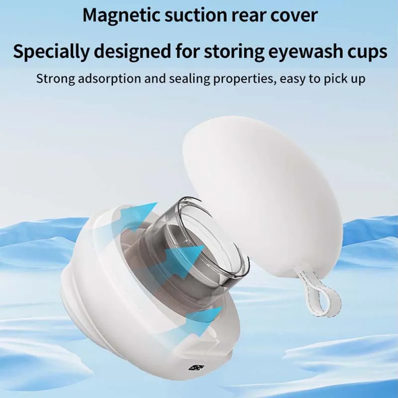 Eye Mist Sprayer Ultrasonic Eye Washer Atomizer Mist Relieve Eye Fatigue Dryness Dual Mode Adjusting Cleaner Instrument Spa Nano Nebulizer