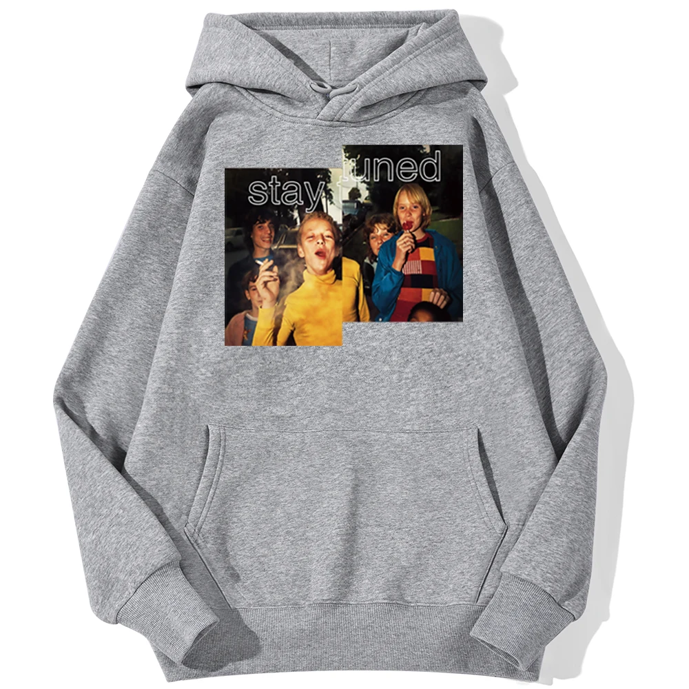 

Stay Tuned Boy Girl Print Mens Hoodies Sweatshirts Harajuku Fashion Sweatshirt Autumn Fleece Hoodie Street Warm Tracksuits