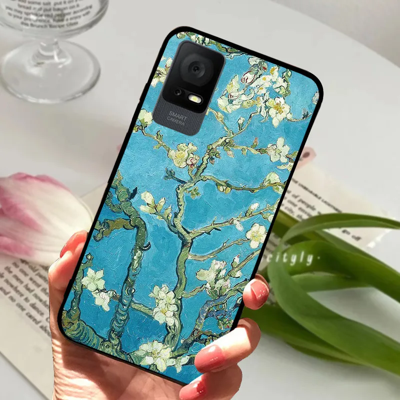 Stylish Soft Silicone TPU Painted Back Cover Phone Case