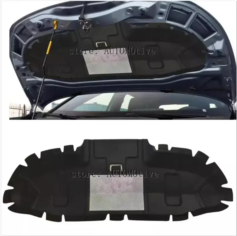 

Для VW ID.4 ID4CROZZ Автомобильная теплоизоляция, шумоизоляция, хлопок, передний капот, защитный экран двигателя, коврик, накладка, шумоизоляция