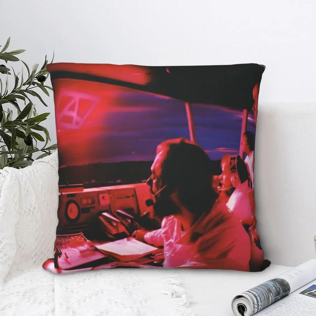 Jethro Tull квадратная наволочка из полиэстера