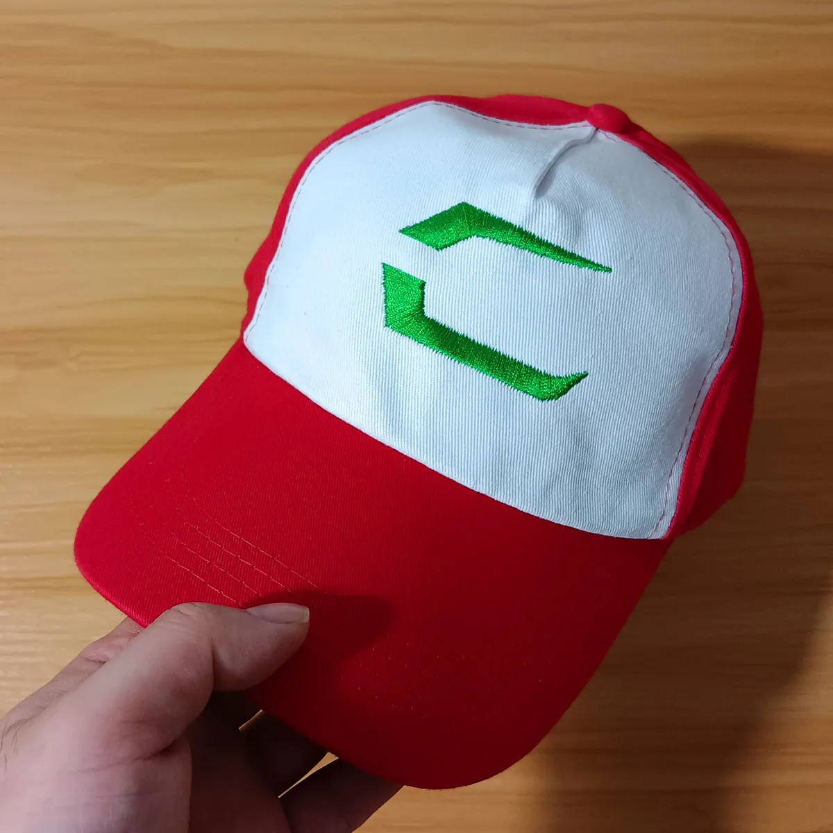 I Choose You Ash Ketchum Cosplay Snapback Hat Anime Embroidery