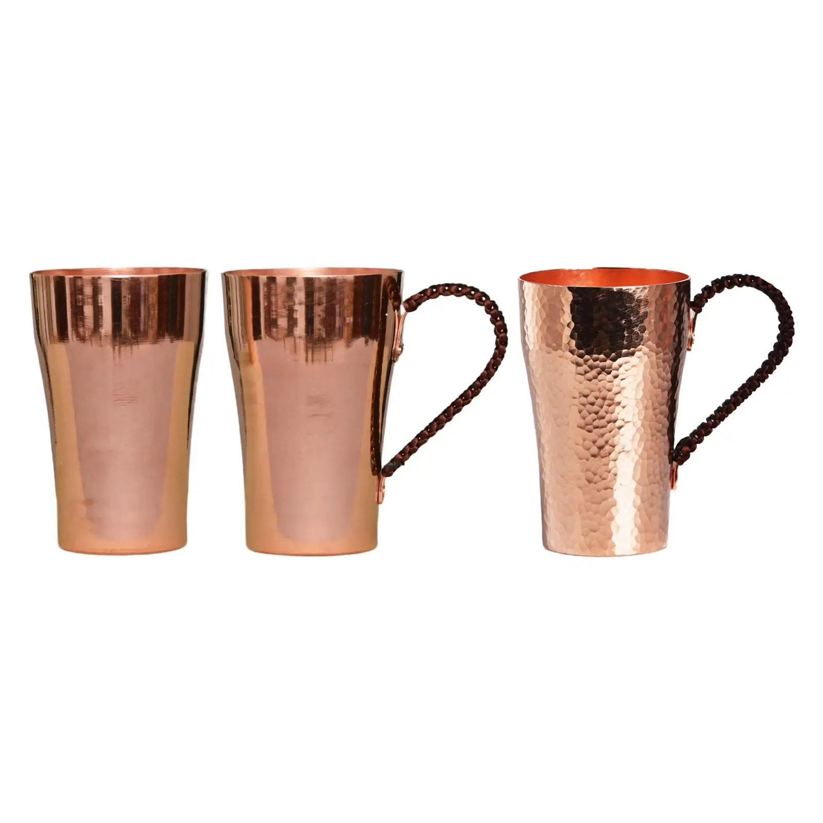 Pure Copper Cup 400ml Artisan Crafted Copper Mug Premium Drink Cup Luxury Coffee Mug for Kitchen Decor