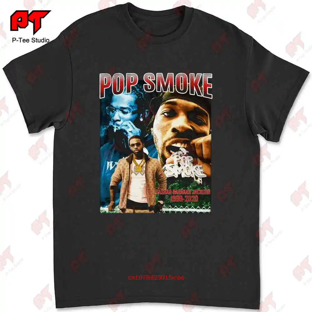 

Футболка Pop Smoke Meet The Woo Rapper Music 0BXH